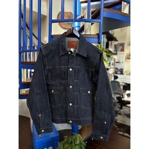 Double RL (RRL) Selvedge Denim Jacket Size M NWT
